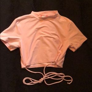 Powder pink shirt